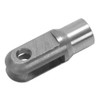 Slot Clevis, Fits 5/8 in. OD x .058 in. W Tube, 4130 | Quarter-Max