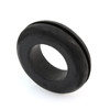 Rubber Grommet, 1-1/16" Panel Hole Size, 3/4" Bore Diameter | Quarter-Max