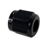 -4 AN Tube Nut, Aluminum, Black | Quarter-Max