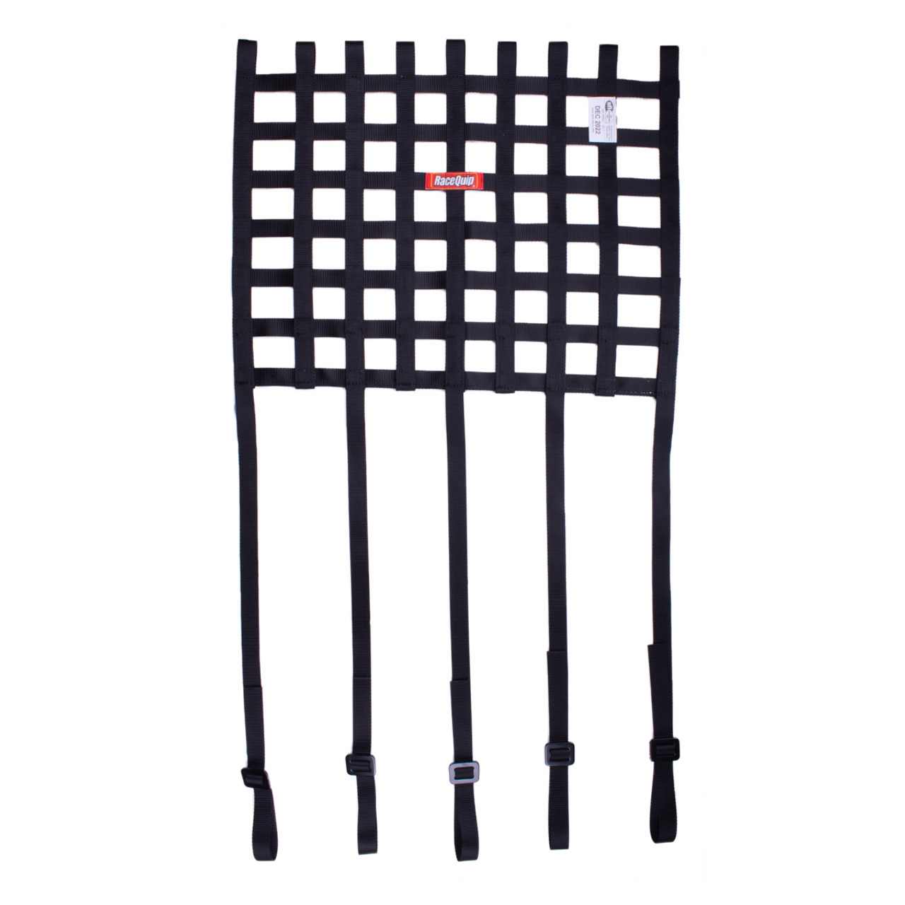 Window Net 15inx18in w/ Strap Mounts SFI