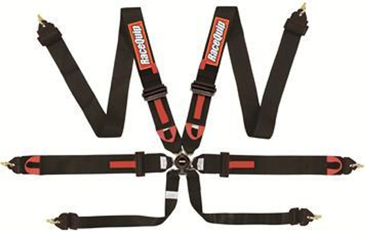 6pt Harness Camlock Blk FIA