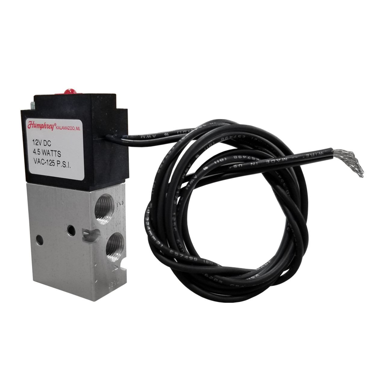 Air Solenoid Valve, 150 PSI | Quarter-Max