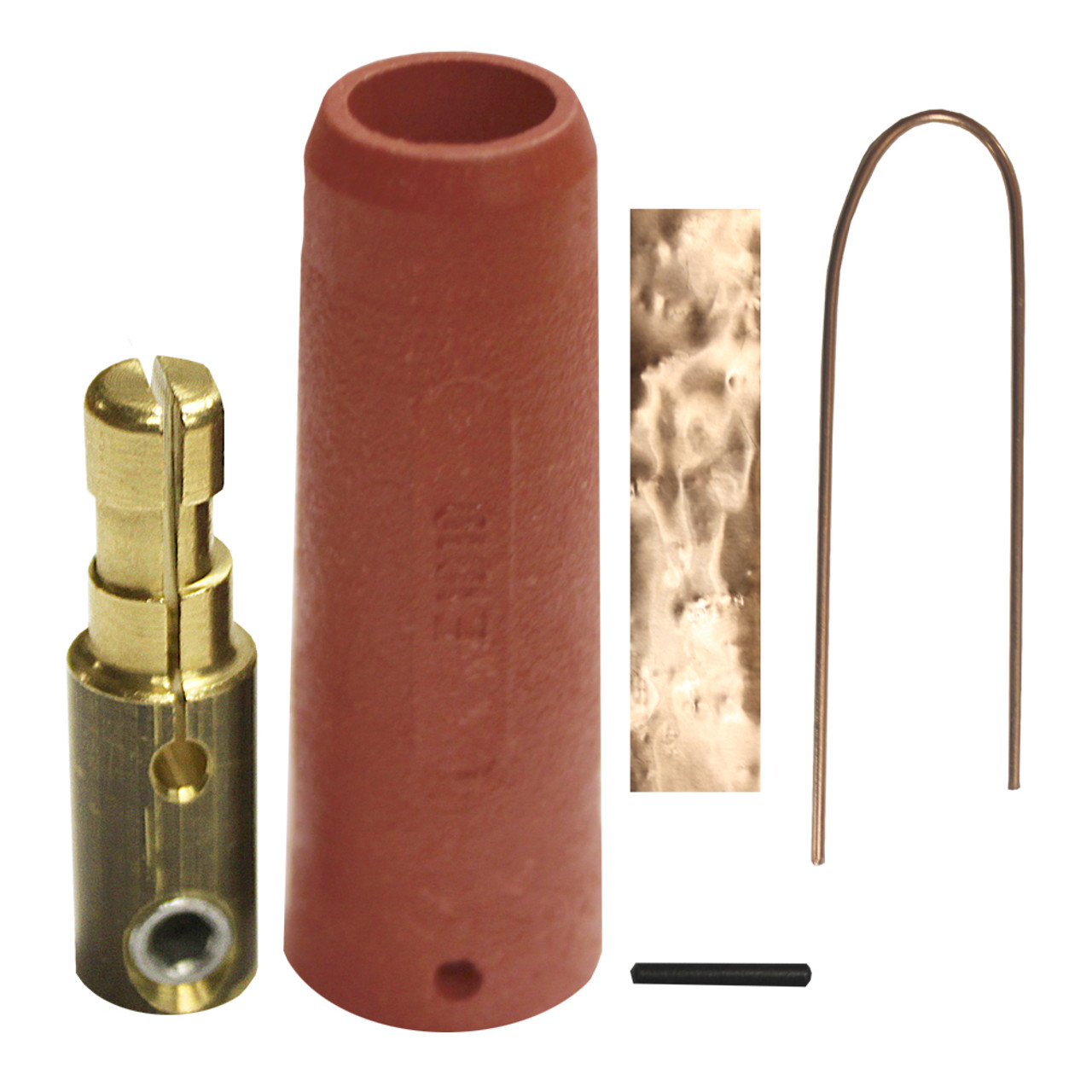 Pro Twist Lock Charge Lug Red Male | Quarter-Max