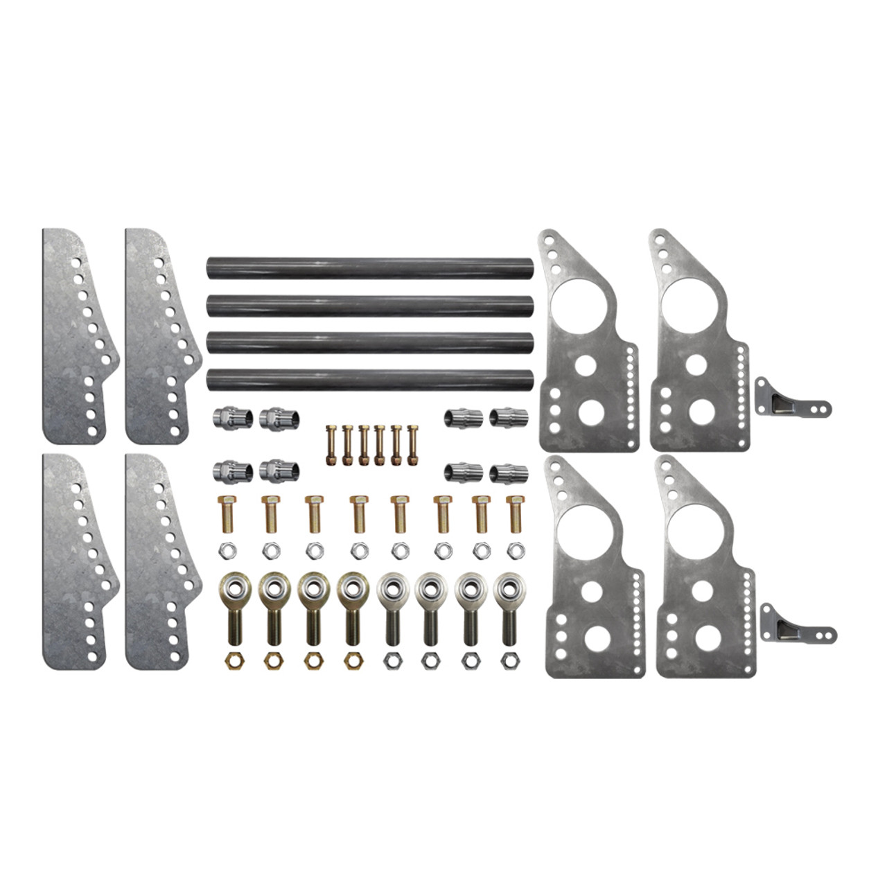 Quarter-Max 4-Link Kit w/Billet Adj Shock Mnts | Quarter-Max