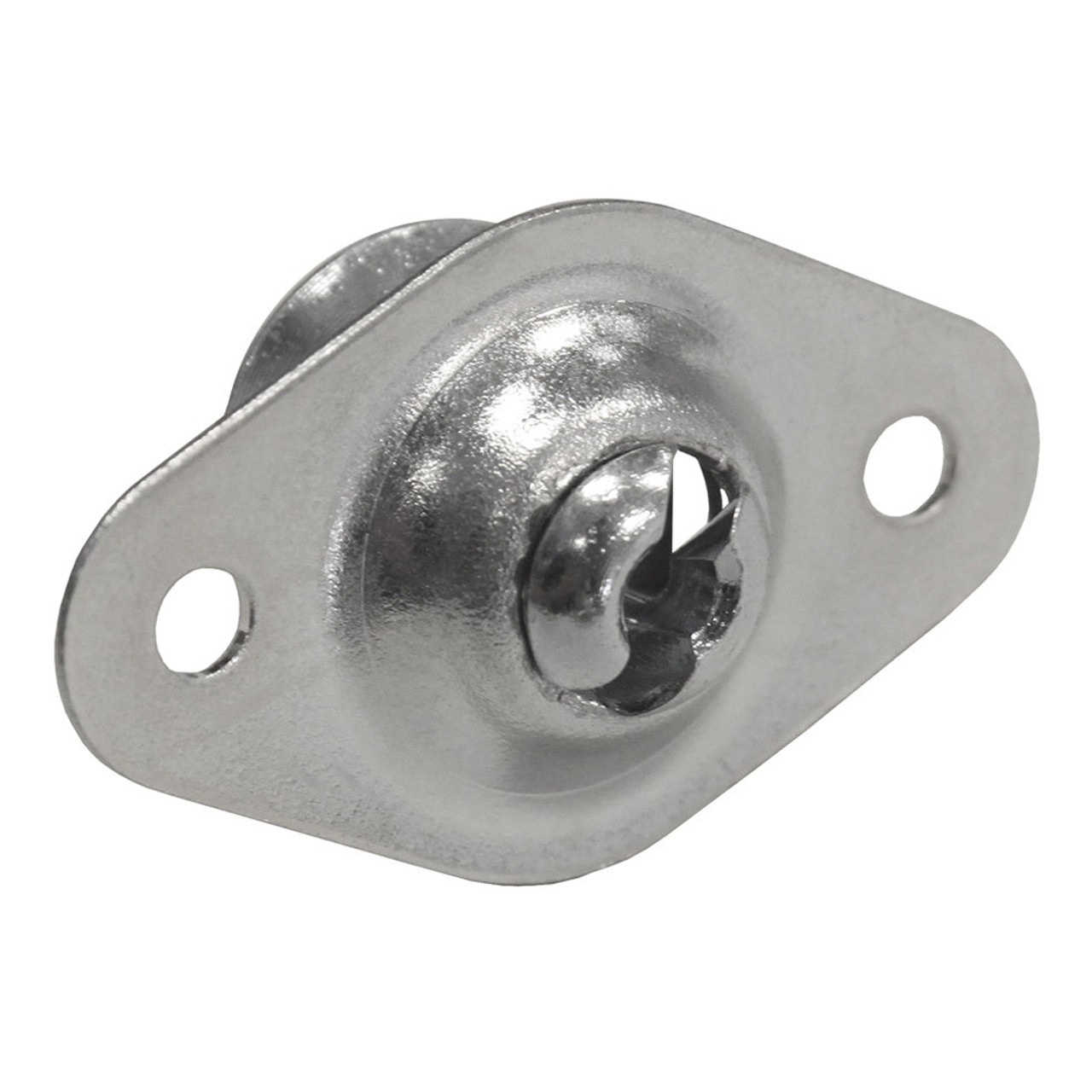 5/16 in. Self-Ejecting Flush Allen Head Quarter Turn Fastener, Steel, Silver, .500 in. Grip Length | Quarter-Max