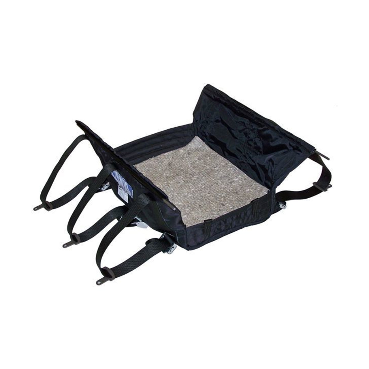 Stroud 1000-02-02 Engine Diaper, Ballistic Nylon, SFI 7.2, Small Block, Dry Sump | Quarter-Max