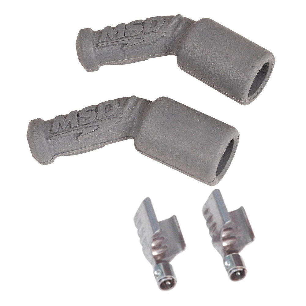 MSD 3304 LS1 45 Deg Boots & Terminals | Quarter-Max