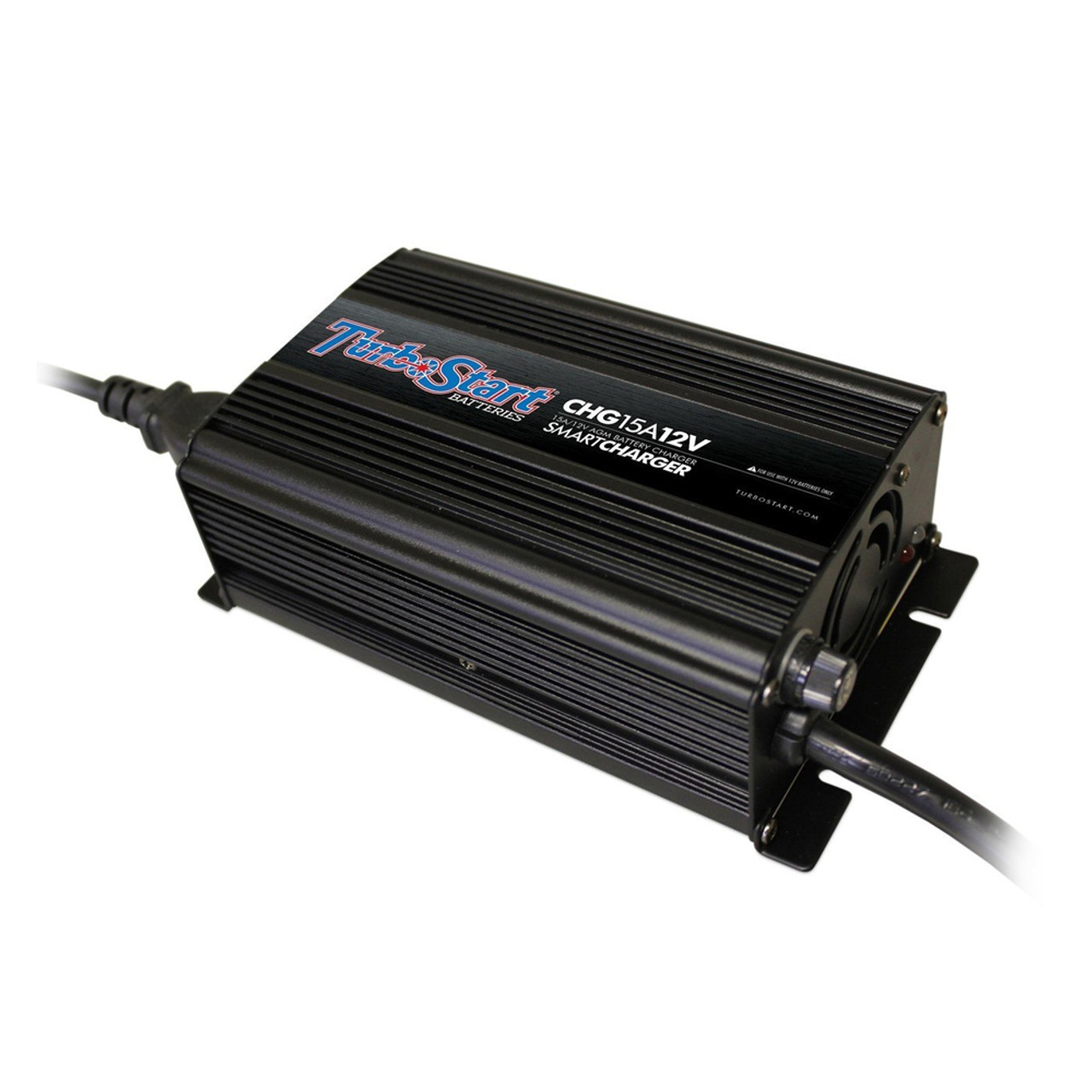 TurboStart CHG15A12V 12 Volt SMART Charger | Quarter-Max