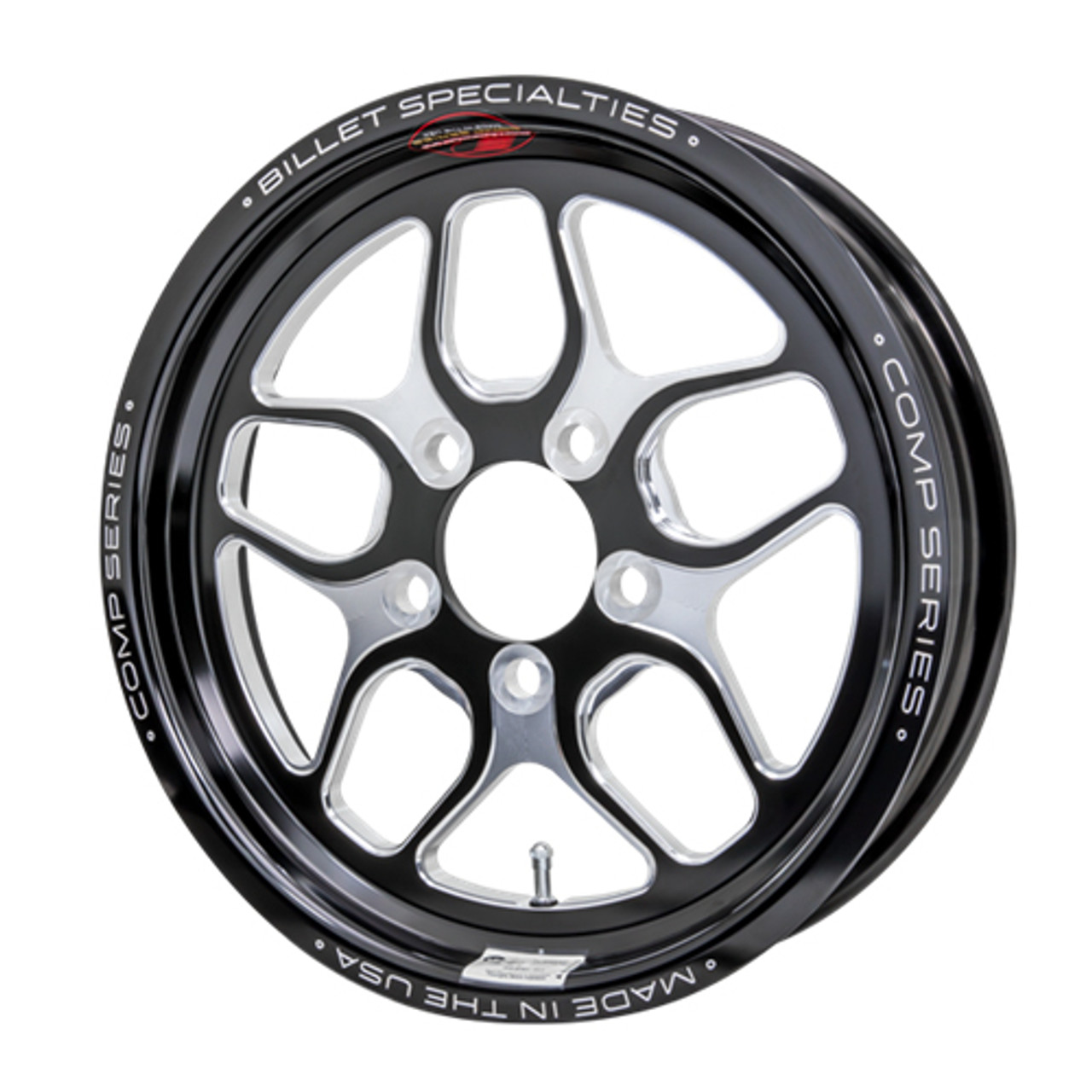 Billet Specialties Comp 7 Black Wheels | Quarter-Max