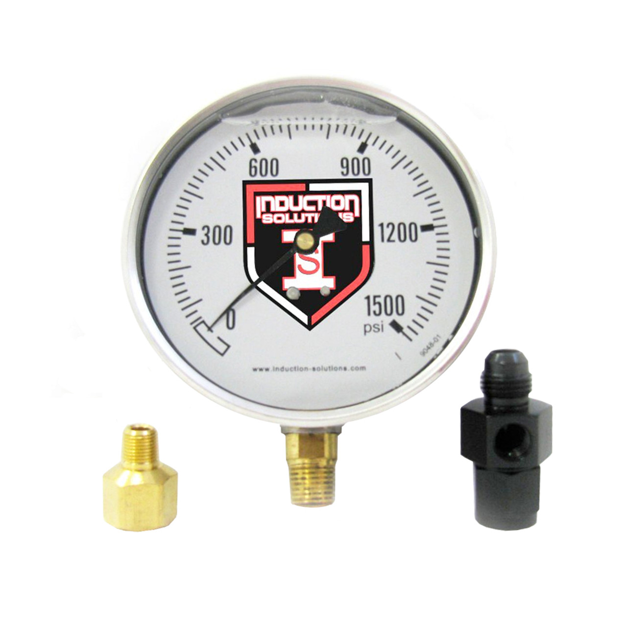 Induction Solutions 4 In. Liquid Filled Gauge | Quarter-Max