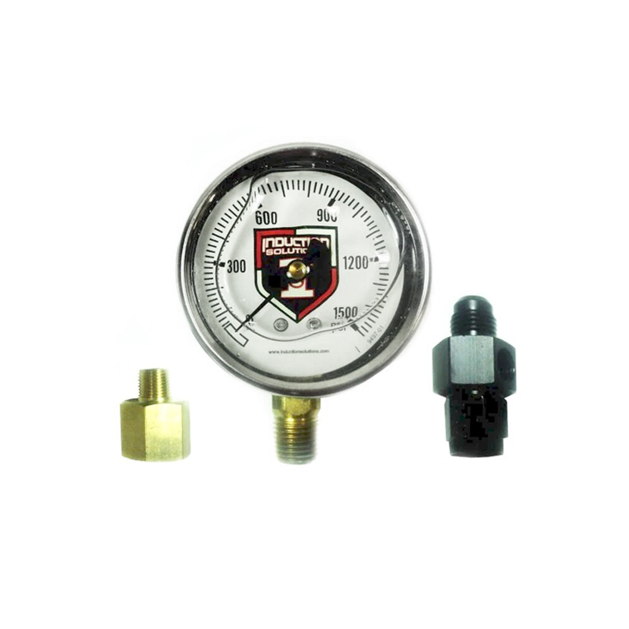 Induction Solutions 2.5 In. Liquid Filled Gauge | Quarter-Max