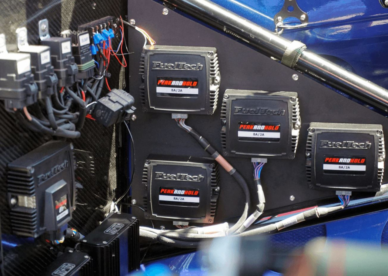 FuelTech 3010003323/2001000044 Peak & Hold 2A/0.5A Injector Driver with 6 Ft Unterminated Harness | Quarter-Max