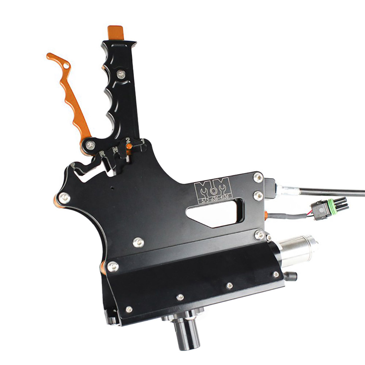 M&M 2-Speed Powerglide Shifter, Orange | Quarter-Max