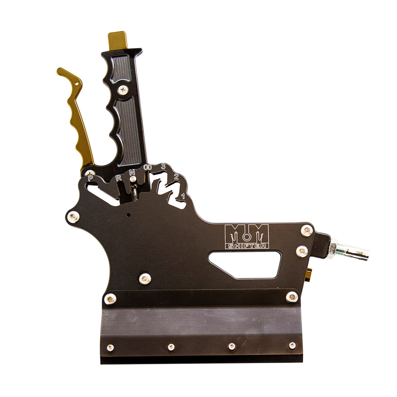 M&M 4-Speed OD Shifter, Gold | Quarter-Max