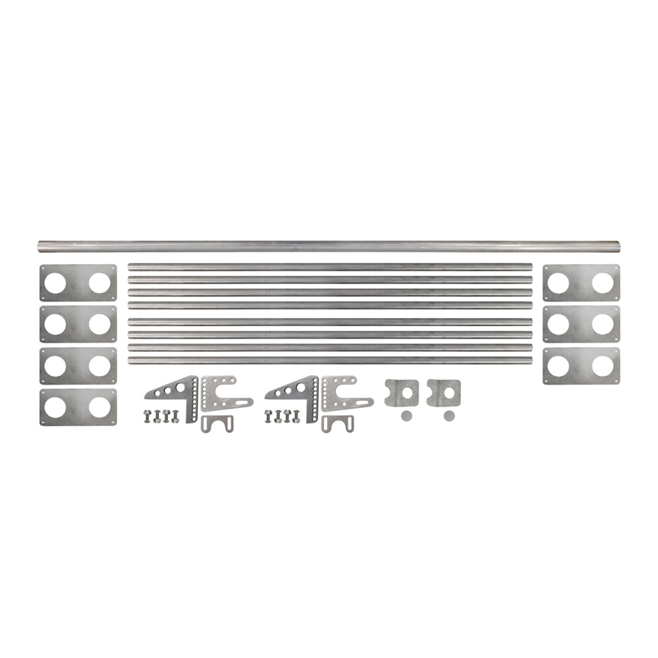 Adjustable Front End Mount Kit, Aluminum, Short Titanium Forks | Quarter-Max