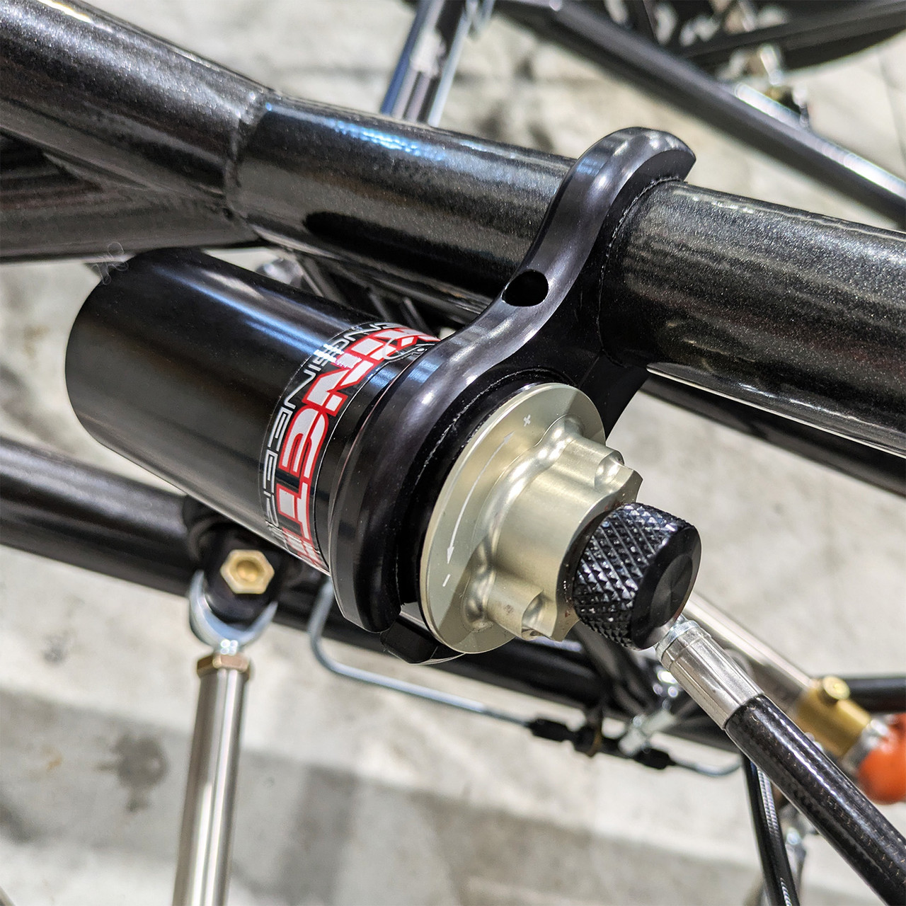 Billet Fuel Pump Mount, Fits Pump 1.700 in Diameter, Fits 1-3/8 Tube  | Quarter-Max