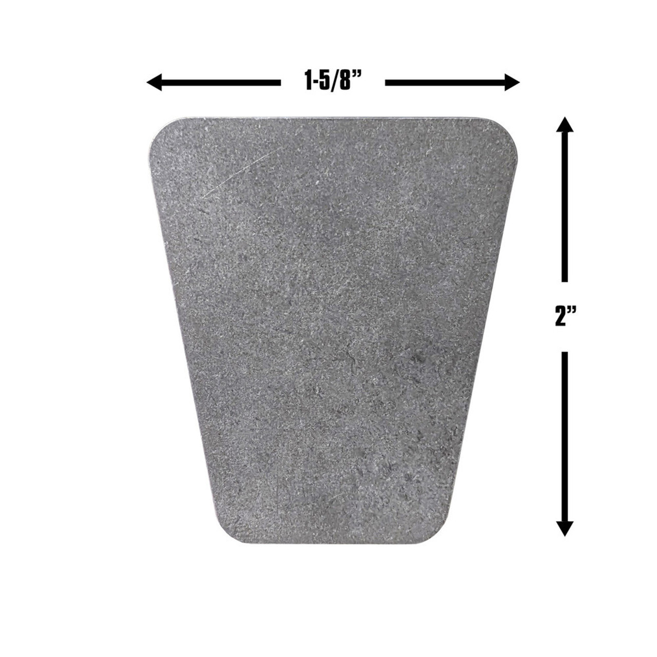 Throttle Pedal Pad, 4130 QM-410048-1 | Quarter-Max Racing