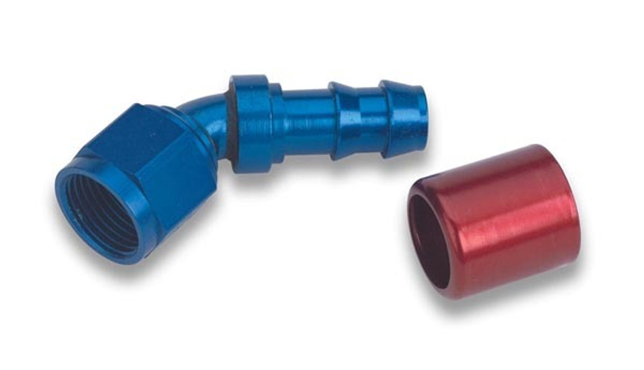 #8 45 Super Stk Hose End