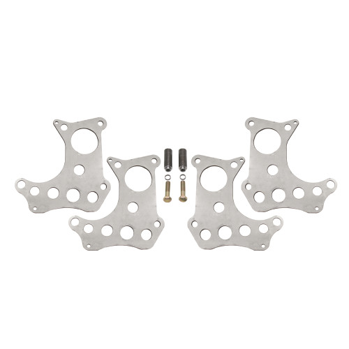 Ladder Bar Housing Brackets, 360° with Threaded Shock Mounts