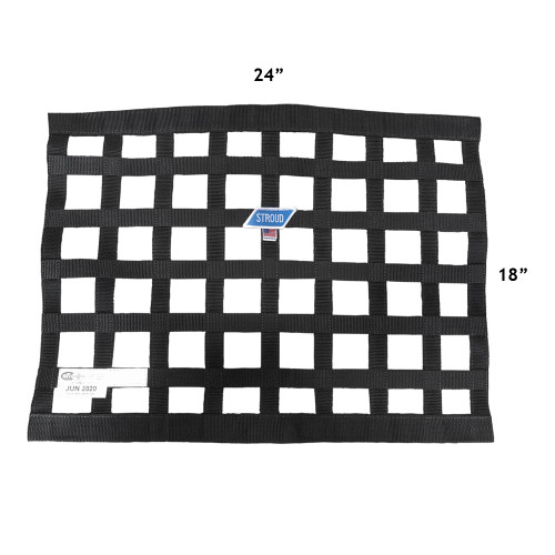 Stroud 500 Standard Rectangle Window Net | Quarter-Max