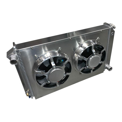 Entropy 1978-1988 Monte Carlo Alum Radiator Dual HPX Fans | Quarter-Max