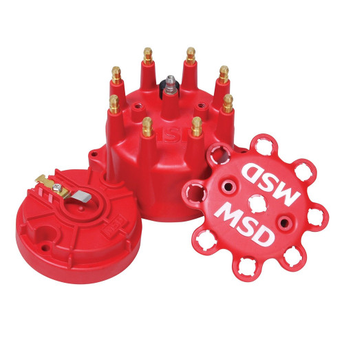 MSD 84315 Red Cap & Rotor Kit | Quarter-Max