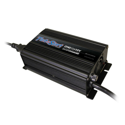 TurboStart CHG15A12V 12 Volt SMART Charger | Quarter-Max