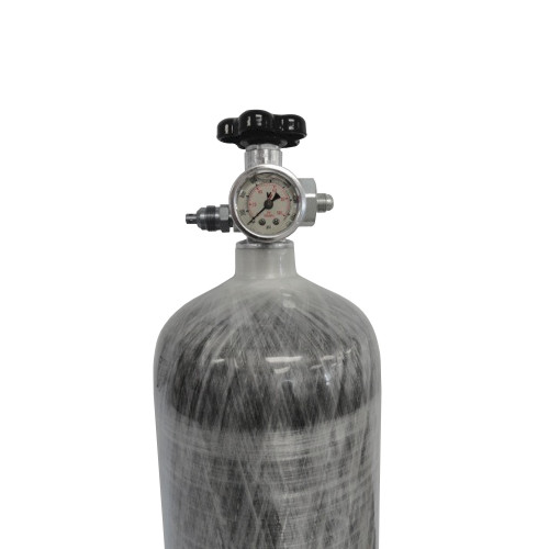 Ind Sol 19980 Carbon Fiber Nitrous Bottle | Quarter-Max