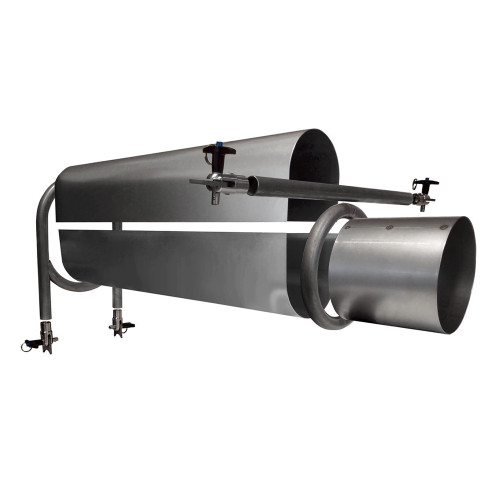 Driveshaft Tunnel Kit, Pro Mod Top Rail Style, 30 in., 4130 | Quarter-Max