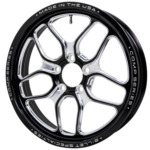 Billet Specialties Comp 7 Black Wheels | Quarter-Max