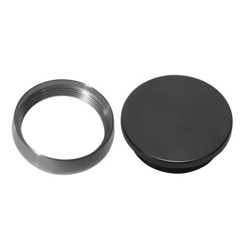 Aluminum Black Cap & Steel Bung | Quarter-Max