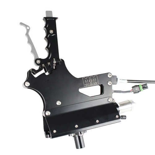 M&M 2-Speed Powerglide Shifter, Silver | Quarter-Max