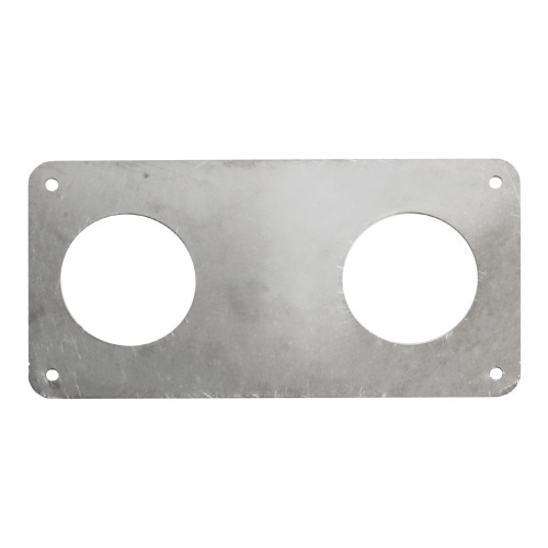 Body Mount Bracket, 5 in. x 2.5 in., Titanium | Quarter-Max