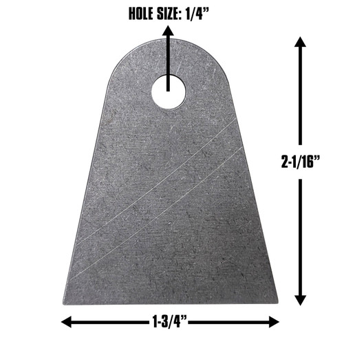 Head Pad Tab, 4130 QM-411255 | Quarter-Max