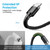 iQuick Braided Lightning to USB-A Fast Charging Cable 0.3M