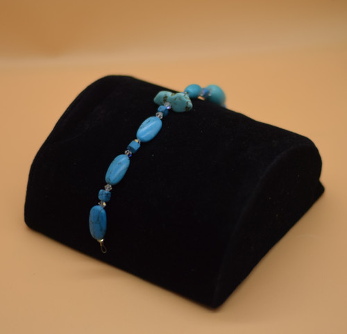 Aquamarine & Garnet Handmade Bracelet Aquamarine & Garnet Handmade Bracelet