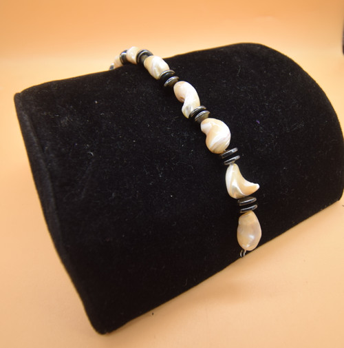 Mother Pearl & Rondell Bracelet