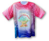 Adult Unisex Faux Bleach T-Shirt - Marble Flow  w/ FREE Tumbler Wrap Digital Download