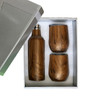 Wine Gift Set - Wood Grain