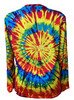 Adult Unisex Faux Bleach Long Sleeve T-Shirt - Hippie Hollow