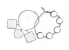 Sublimation Bracelets w Shape Blanks - 2 Styles Available