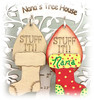 Paint It Yourself -  Christmas Themed Earrings