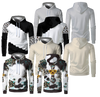 Adult Unisex Sublimation Hoodie with Front Pocket - 4 Styles / Colors Available