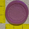 Round Leaf Frame Etched with Hole Mold - Small