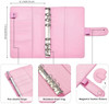 A6 6 Ring Binder - Hot Pink