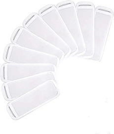 10 Pack - White Sublimation Neoprene Popsicle Holder