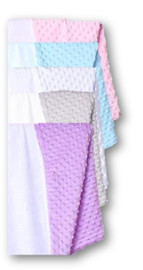 30" x 40" Sublimation Minky Baby Blanket - 5 Colors Available