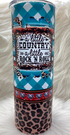 A Little Country A Little Rock N Roll Drinkware