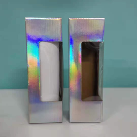 30oz Straight Tumbler Holographic Gift Box with Clear Front/Side