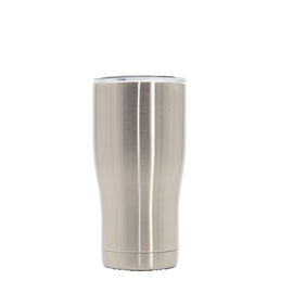 20oz Modern Curve Stainless Steel with Slide Lid Tumbler